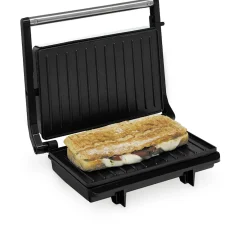 Gifi Petit Électroménager^Grill panini anti-adhésif 850W - 26x22xH9cm