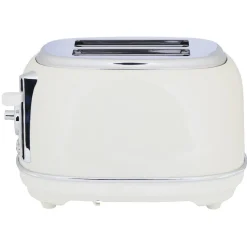 Gifi Petit Électroménager^Grille pain Homday retro blanc crème