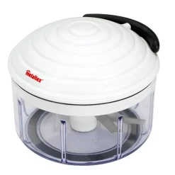 Gifi Petit Électroménager^Hachoir manuel multiusage transparent couvercle blanc 500 ml
