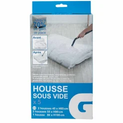 Best Housse de rangement vide air x5 Rangement