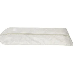 Best Housse de vêtements motif triangle beige et blanc Rangement