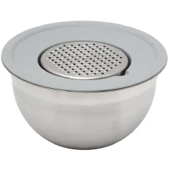 Gifi Préparation Culinaire^Kit bol mixeur avec accessoires de découpe inox