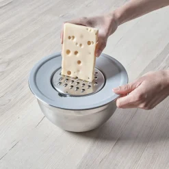 Gifi Préparation Culinaire^Kit bol mixeur avec accessoires de découpe inox