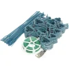 Kit d'accroche pour guirlandes 71 pièces vert^Gifi Discount