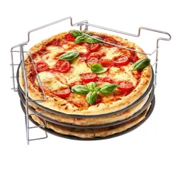 Gifi Préparation Culinaire^Kit de cuisson de pizzas au four x 3