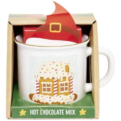 Gifi Préparation Culinaire^Kit mug de Noël préparation chocolat chaud