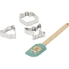 Gifi Préparation Culinaire^Kit spatule Noël avec emporte pièces x2