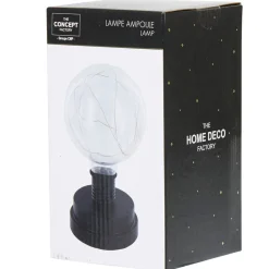 Lampe ampoule transparent et noir^Gifi Sale