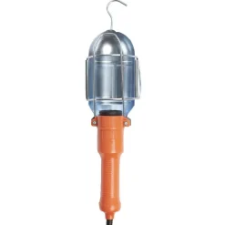 Lampe baladeuse de chantier avec crochet rotatif en métal^Gifi Clearance