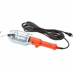 Lampe baladeuse de chantier avec crochet rotatif en métal^Gifi Clearance