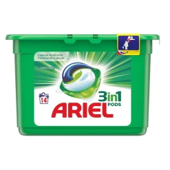 Hot Lessive Ariel Pods 3 en 1 x 14 Entretien Du Linge