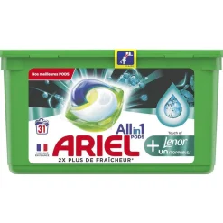 Best Lessive Ariel Pods Unstoppables Lenor en dosette x31 Entretien Du Linge