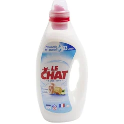 Best Lessive Le Chat Classique Sensitive amande douce 33 lavages 1,65L Entretien Du Linge