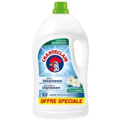Online Lessive liquide Chanteclair musc blanc 80 lavages 3,6L Entretien Du Linge