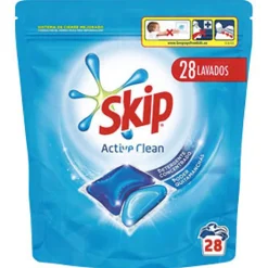 Lessive Skip double action 28 lavages Entretien Du Linge