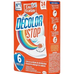 Hot Lingette Décolor Stop anti décoloration x24 Entretien Du Linge