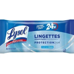 Best Lingette désinfectante Lysol x30 Nettoyage Et Entretien