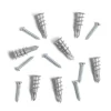 Lot de 7 chevilles autoforeuses avec vis Ø6x30mm charge 20kg^Gifi Hot