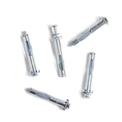 Lot de 5 chevilles métal avec vis Ø8x46mm charge 30kg^Gifi Online