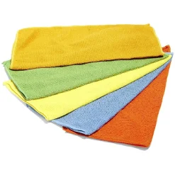 Best Lot de 5 chiffons microfibre 30x30cm polyester Nettoyage Et Entretien