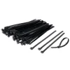 Lot de 50 colliers de serrage en polyamide noir^Gifi New