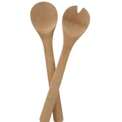 Gifi Préparation Culinaire^Lot de 2 couverts à salade en bambou