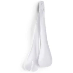 Gifi Préparation Culinaire^Lot de 2 couverts à salade plastique blanc L.31cm
