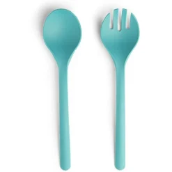 Gifi Préparation Culinaire^Lot de 2 couverts à salade en plastique - 3 coloris
