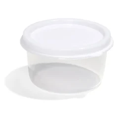 Gifi Conservation Alimentaire^Lot de 10 mini boîtes alimentaires rondes 65ml