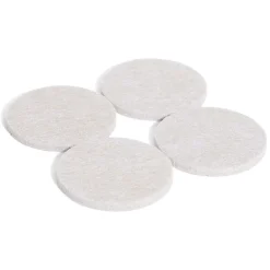 Lot de 4 patins en feutre adhésif ultra puissant beige - Ø50 mm^Gifi Clearance