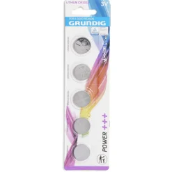 Lot de 5 piles bouton CR2032^Gifi Hot