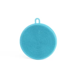 Best Lot de 2 éponges silicone jaune et bleu 13x11,5cm Nettoyage Et Entretien