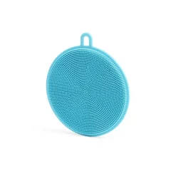 Best Lot de 2 éponges silicone jaune et bleu 13x11,5cm Nettoyage Et Entretien
