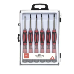 Lot de 6 tournevis et 1 clé allen^Gifi Clearance