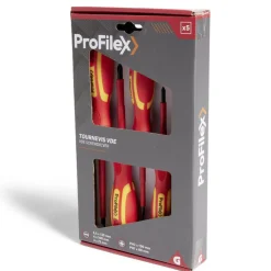 Lot de 5 tournevis VDE^Gifi