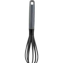 Gifi Préparation Culinaire^Lot de 6 ustensiles avec support noir gris