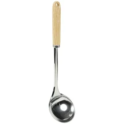 Gifi Préparation Culinaire^Louche en inox avec manche en bois