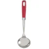 Gifi Préparation Culinaire^Louche en inox manche en polypropylène rouge