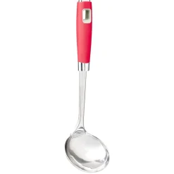 Gifi Préparation Culinaire^Louche inox manche en polypropylène rouge