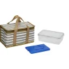 Gifi Conservation Alimentaire^Lunch bag avec pain de glace et boîte alimentaire 25x14xH12cm