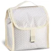 Gifi Conservation Alimentaire^Lunch bag réfrigérant beige et gris motif macramé