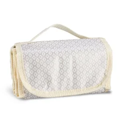 Gifi Conservation Alimentaire^Lunch bag réfrigérant beige et gris motif macramé