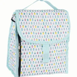 Gifi Conservation Alimentaire^Lunch bag réfrigérant blanc et bleu motif ananas multicolore