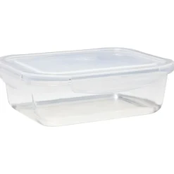 Gifi Conservation Alimentaire^Lunchbox en verre x2 avec couvercle 640ml et 1,05L