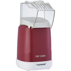 Gifi Petit Électroménager^Machine à pop corn Homday 1100W - rouge ou beige