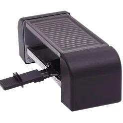 Gifi Petit Électroménager^Machine à raclette Duo connectable noire 2 poêlons 450W
