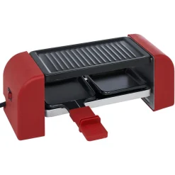 Gifi Petit Électroménager^Machine à raclette Duo connectable verte 2 poêlons 450W