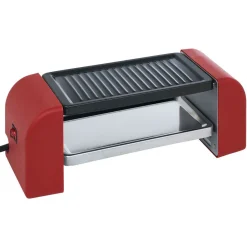 Gifi Petit Électroménager^Machine à raclette Duo connectable verte 2 poêlons 450W