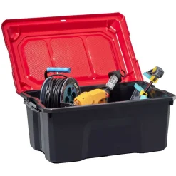 Best Malle de rangement 38,5x58xH34cm plastique x2 Rangement