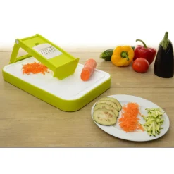 Gifi Préparation Culinaire^Mandoline et planche à découper 2 en 1